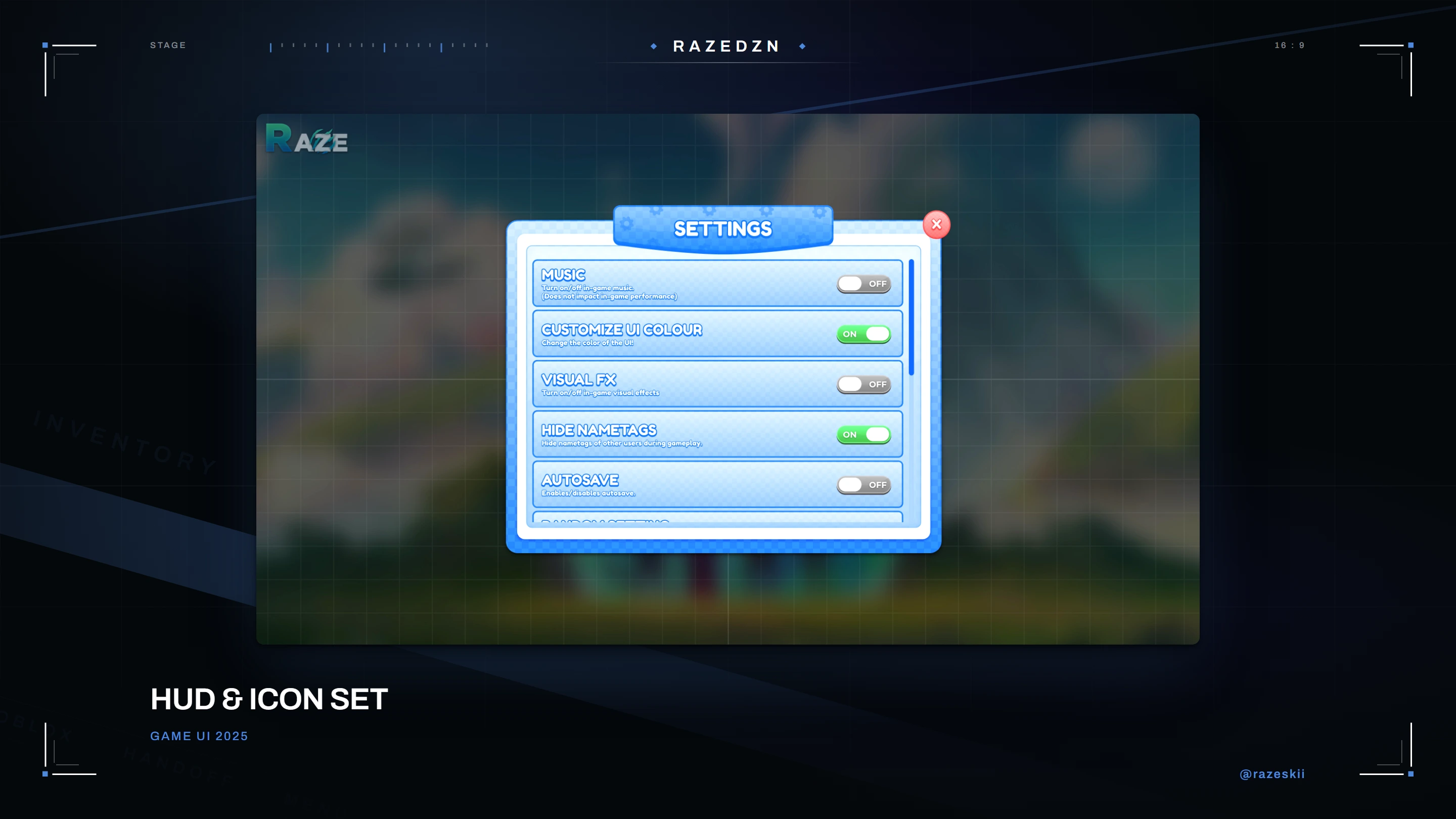 HUD & Icon Set — interface