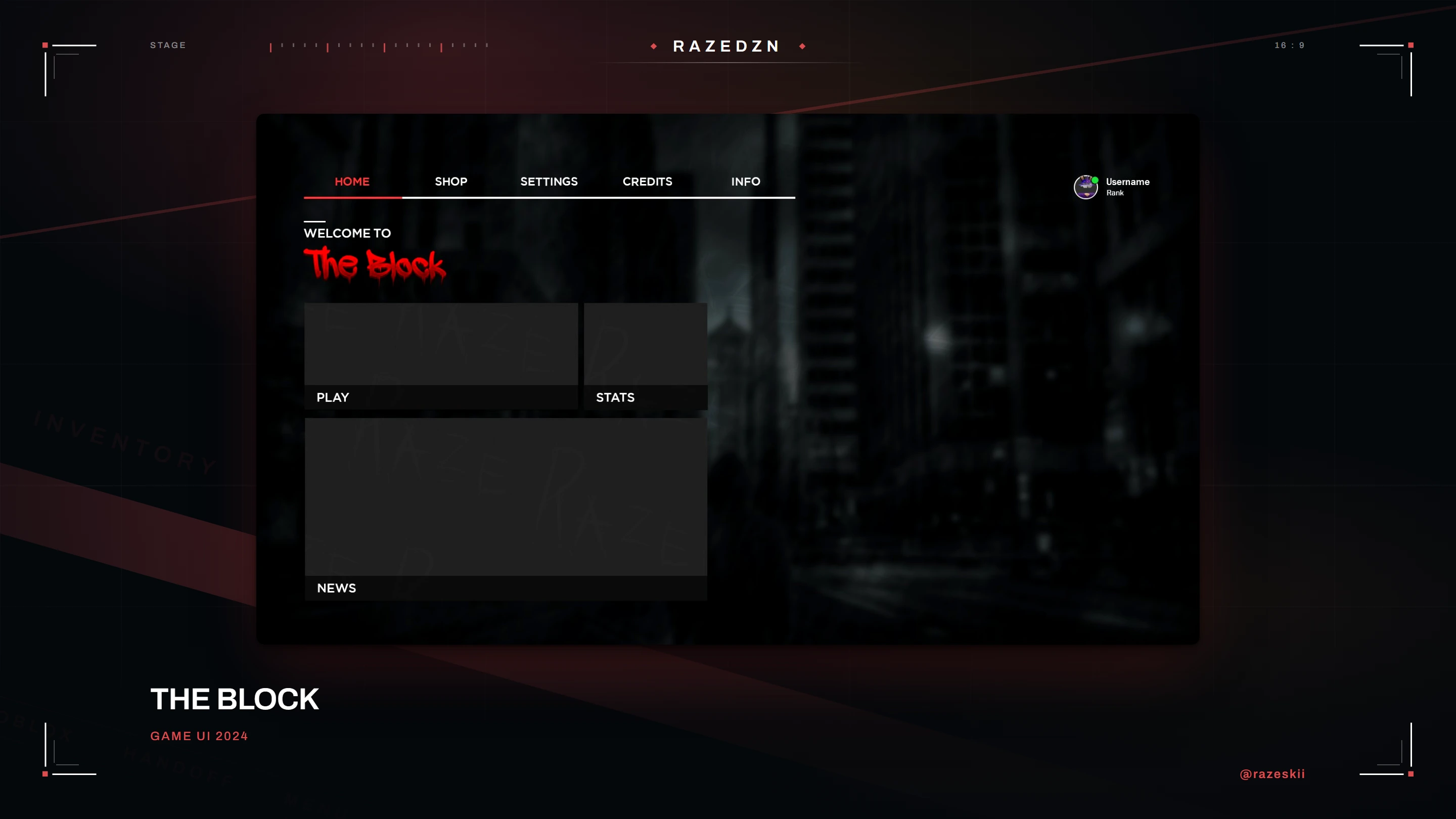 The Block — interface